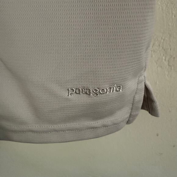 Patagonia Capilene Short Sleeve T Shirt Men's Size‎ XL White Gray Trim - Picture 4 of 7